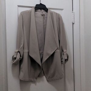 Anne Klein Tan Color Size Small Open Cardigan
